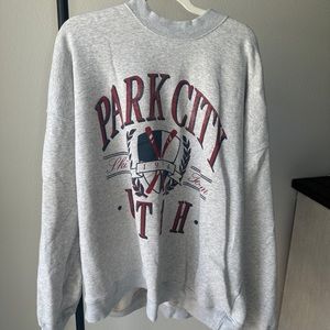 Abercrombie Grey Crewneck Sweatshirt